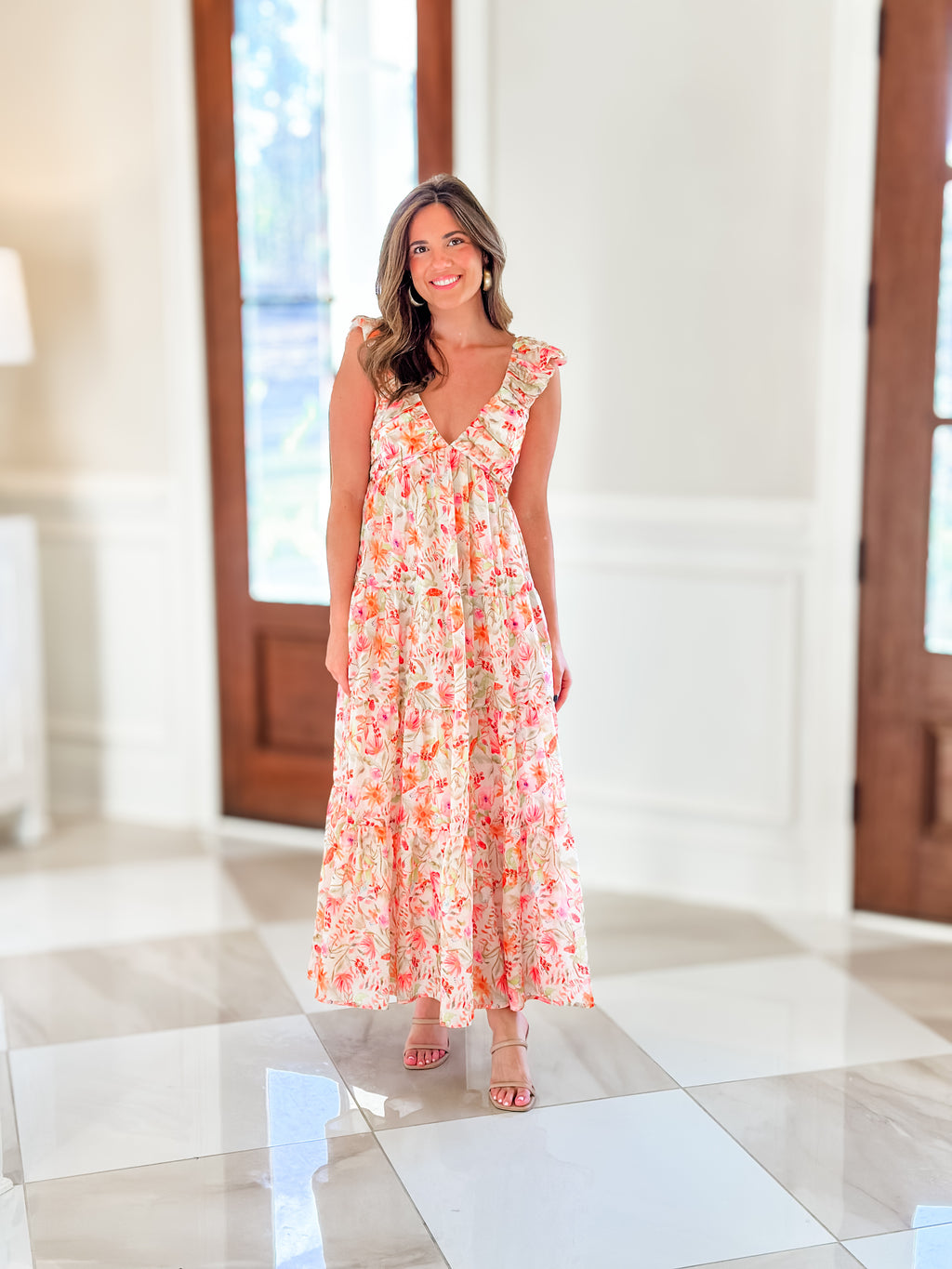 Blush Garden Maxi