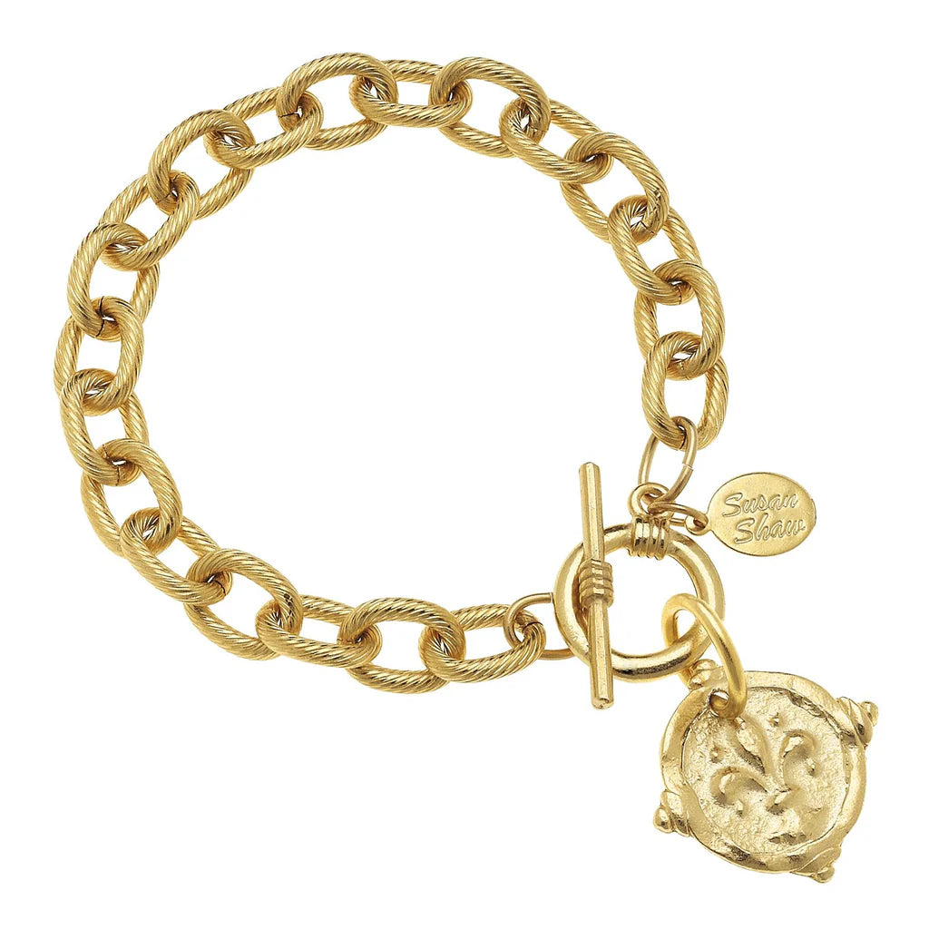 Fleur de Lis Intagilo Bracelet