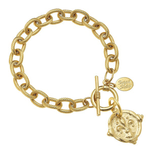 Fleur de Lis Intagilo Bracelet