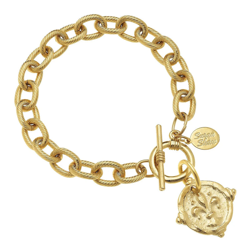 Fleur de Lis Intagilo Bracelet