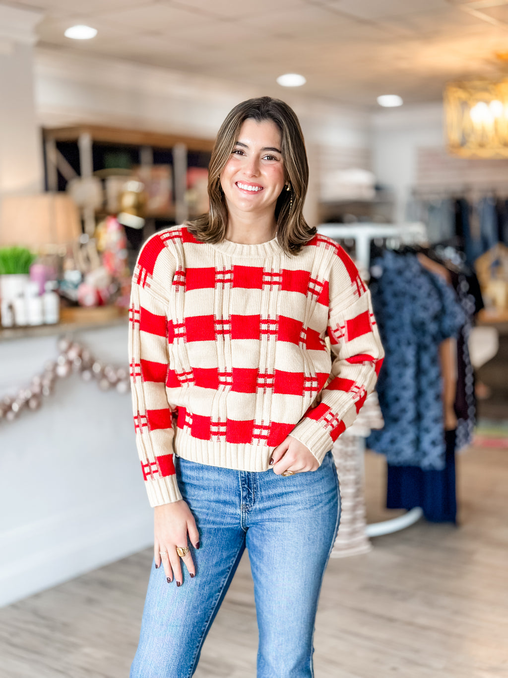 Sugar Stripe Sweater