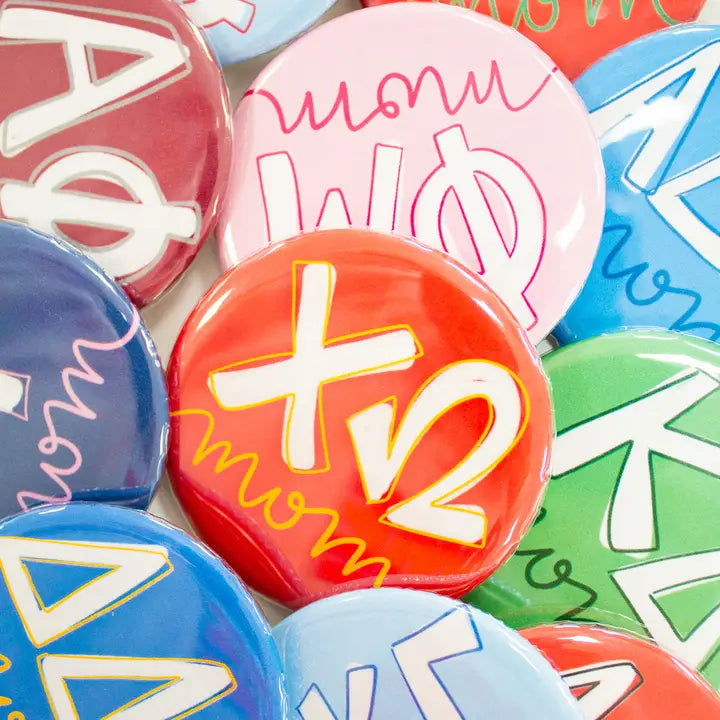 Sorority Mom Button