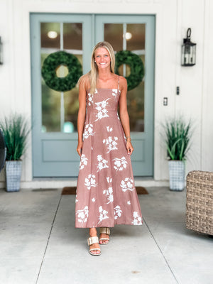 Mocha Bloom Maxi