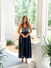 Black Ripple Dress
