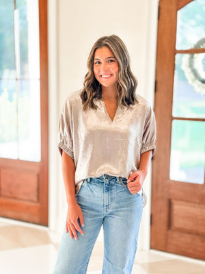 Sassy Shimmer Top