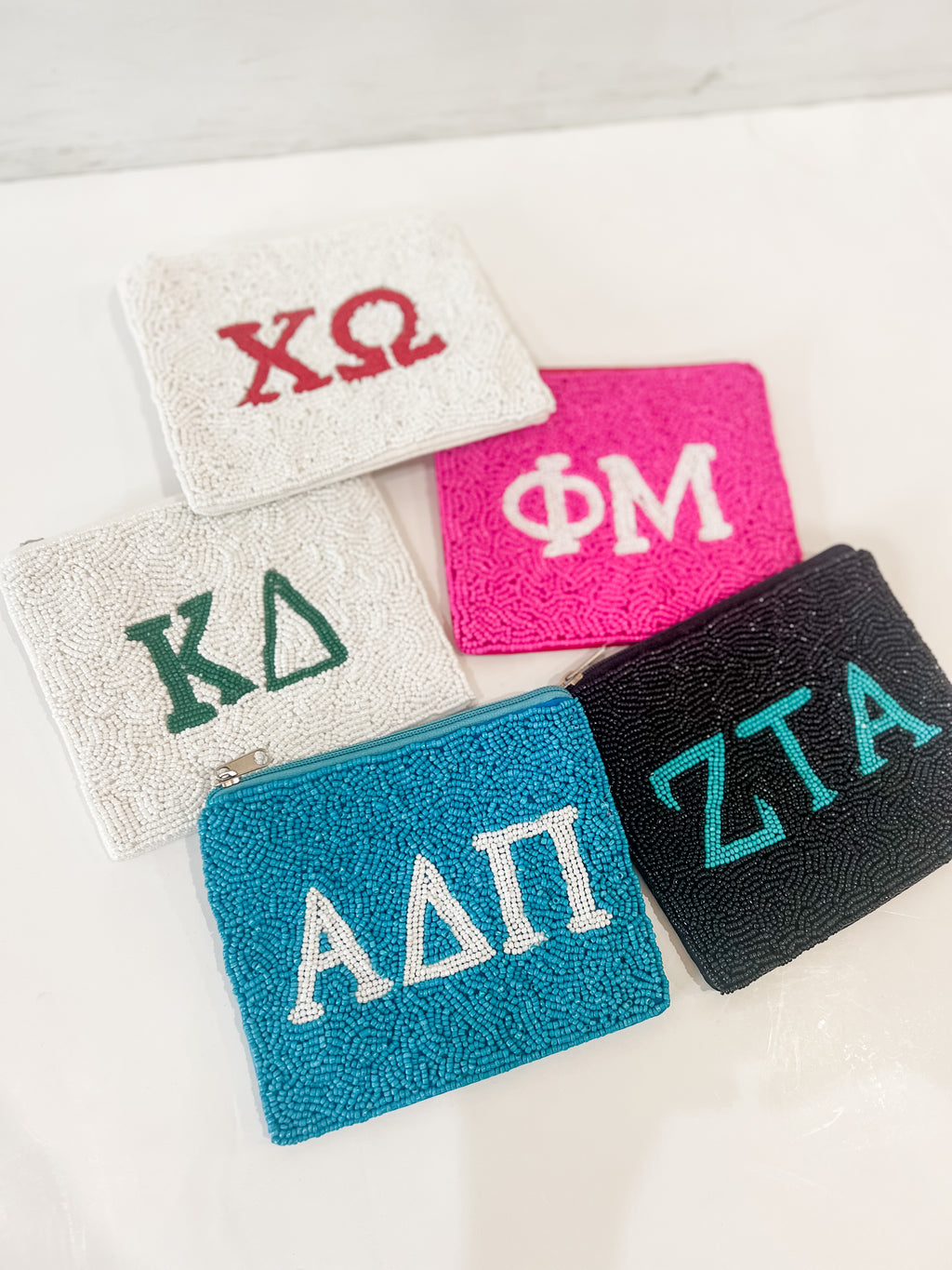 Sorority Beaded Clutch