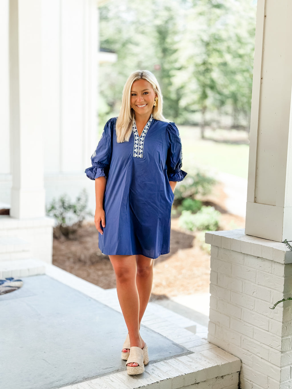 Navy Kate Dress