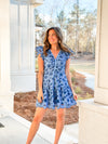 Bleu Blossom Dress