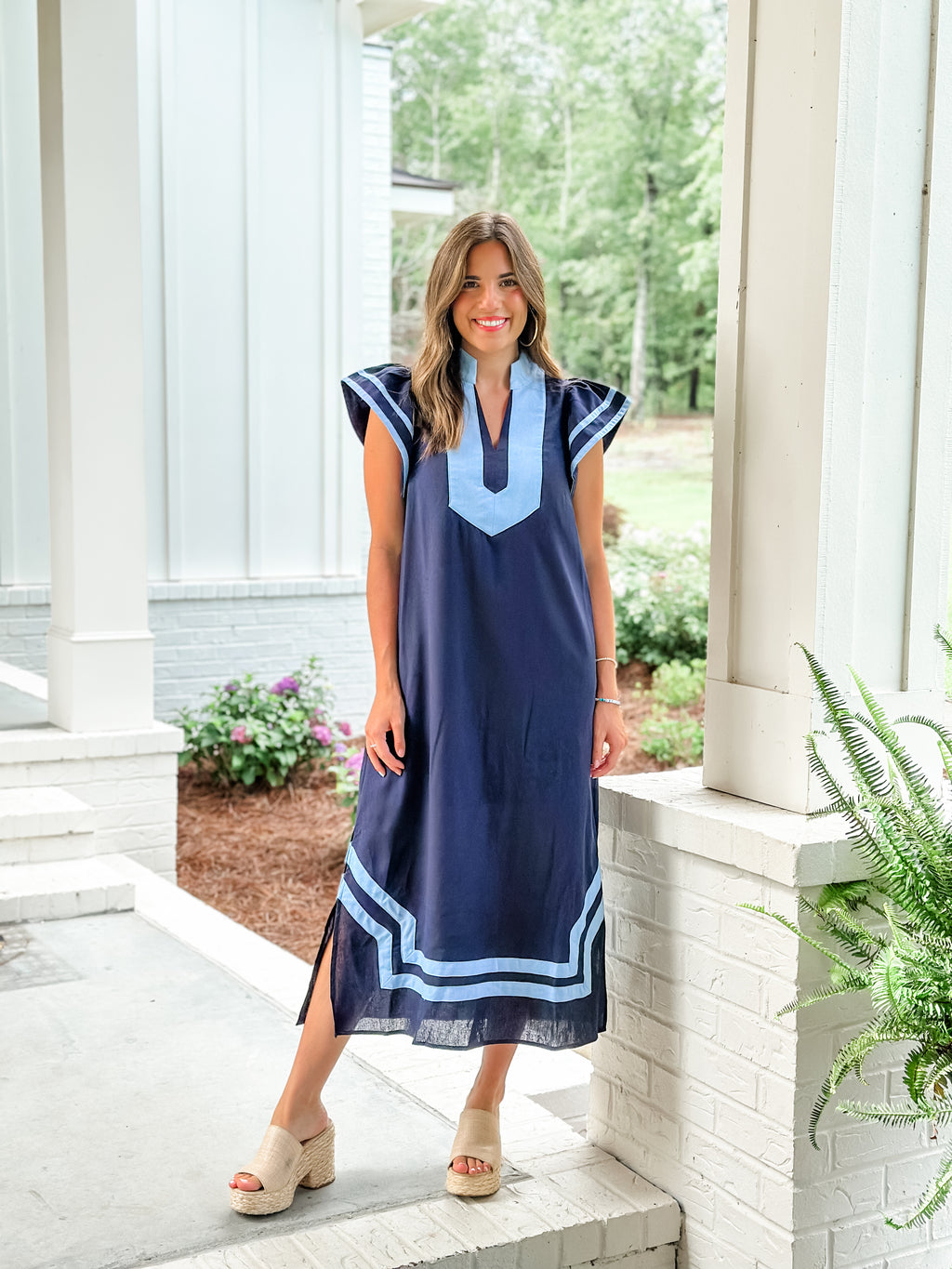 Summertime Bleu Maxi