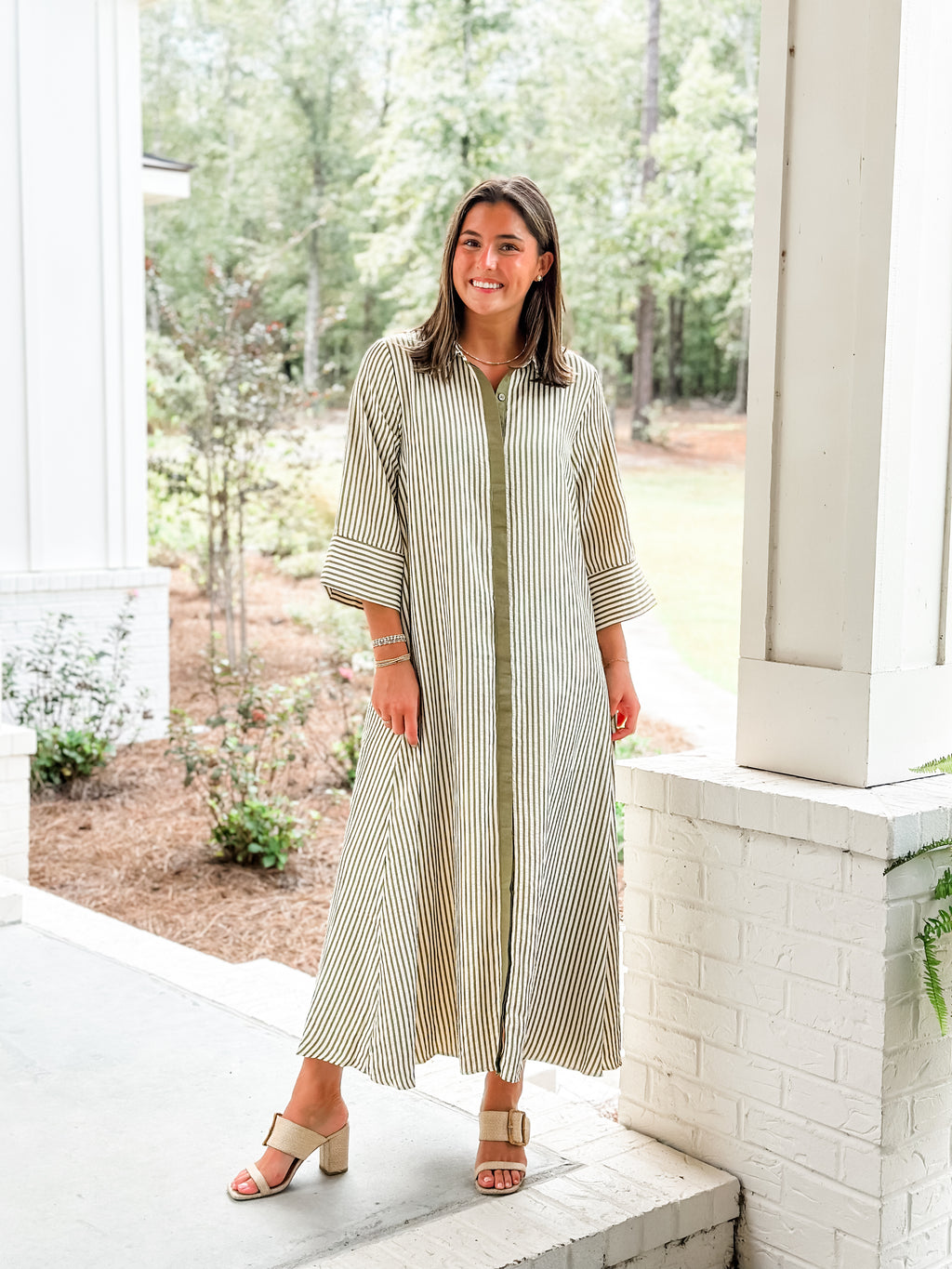 Blushing green Maxi