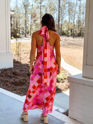 Halter Scarf Maxi