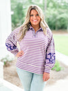 Purple Patch Sweater