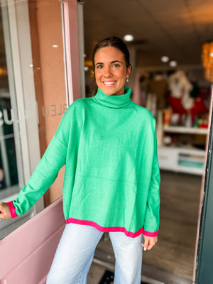 Green Tree Sweater