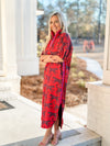 Jaguar Poppy Caftan