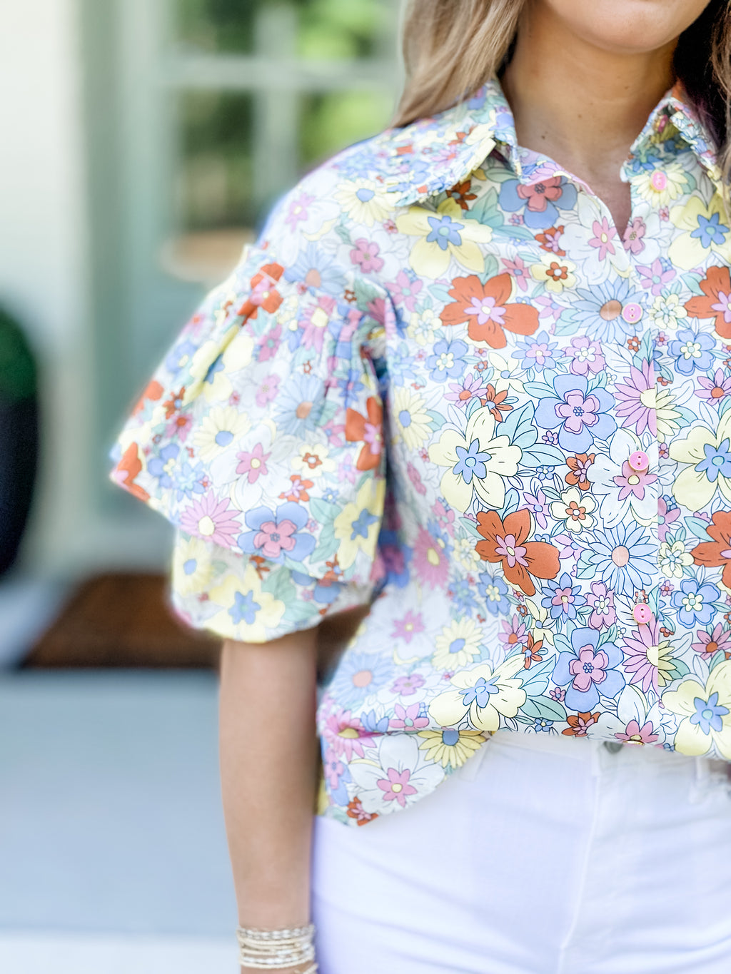 London Floral Top