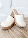 Studded Platform Clog