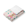 Monet's Garden Pink Blanket