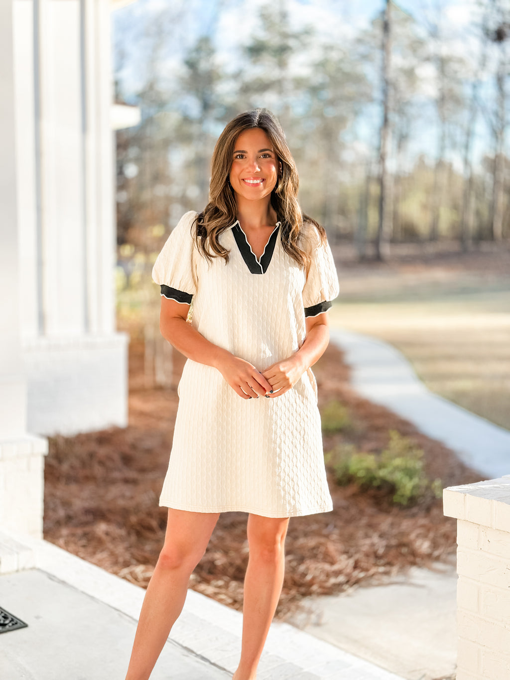 Classic Cream Dress