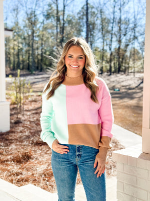 The Colorblock Top