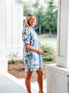 Bleu Fall Floral