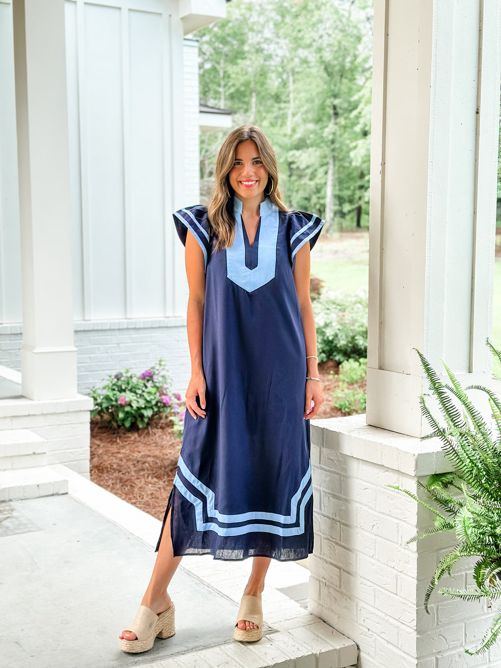 Summertime Bleu Maxi