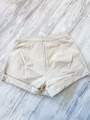 Mocha Roll Up Shorts