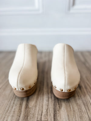 Studded Platform Clog