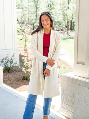 Open Knit Cardigan
