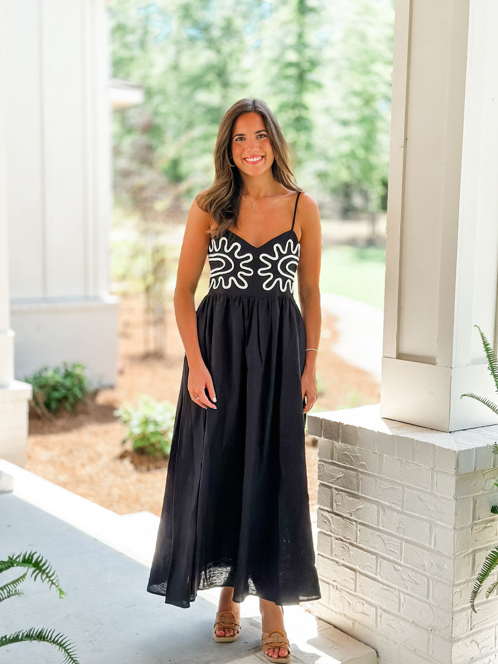 Black Ripple Dress
