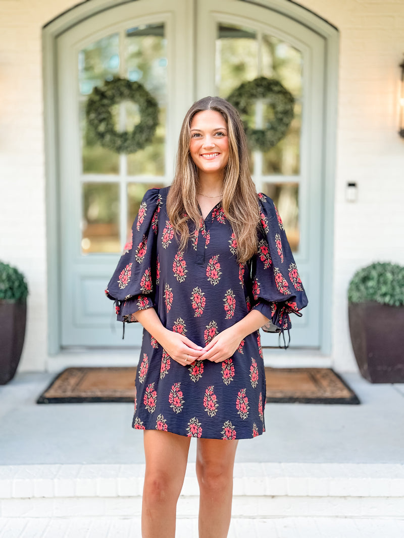 Midnight Bloom Dress