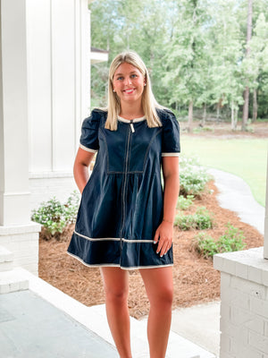 Fifth Avenue Zip Dress