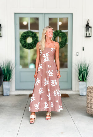 Mocha Bloom Maxi
