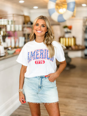 Oversized America Tee