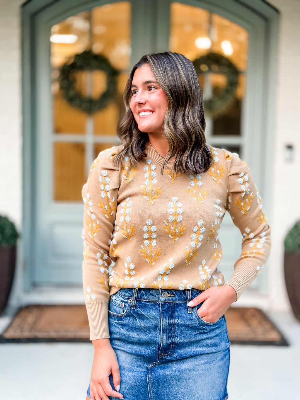 Julia Sweater Bluebonnet