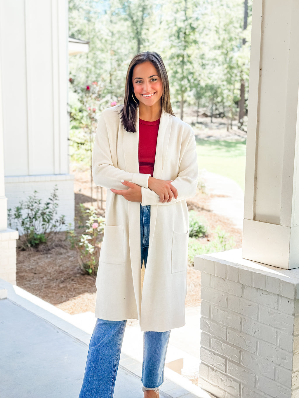 Open Knit Cardigan