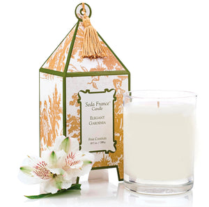 Elegant Gardenia Box Candle