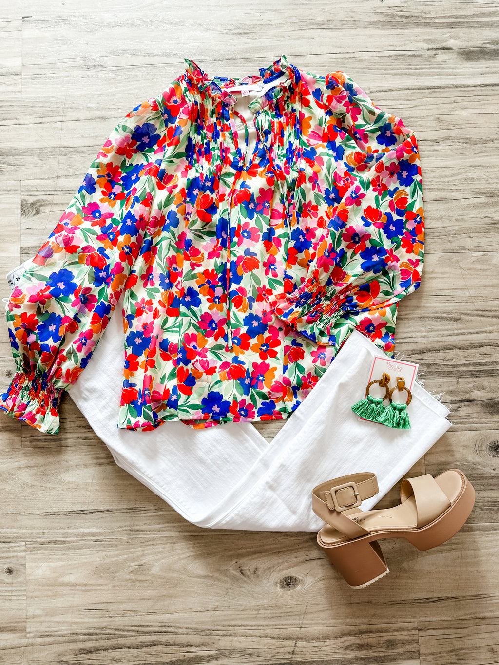 Cosmo Leaf Blouse