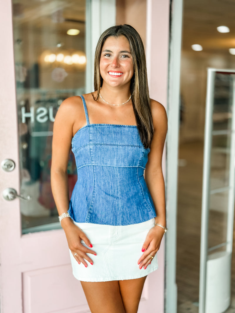 Denim Top