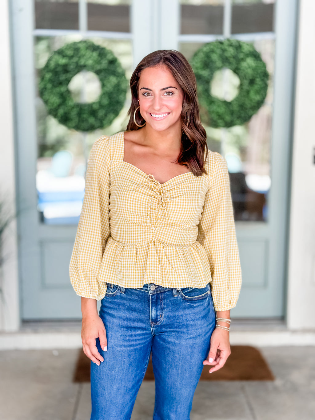 Butter Gingham