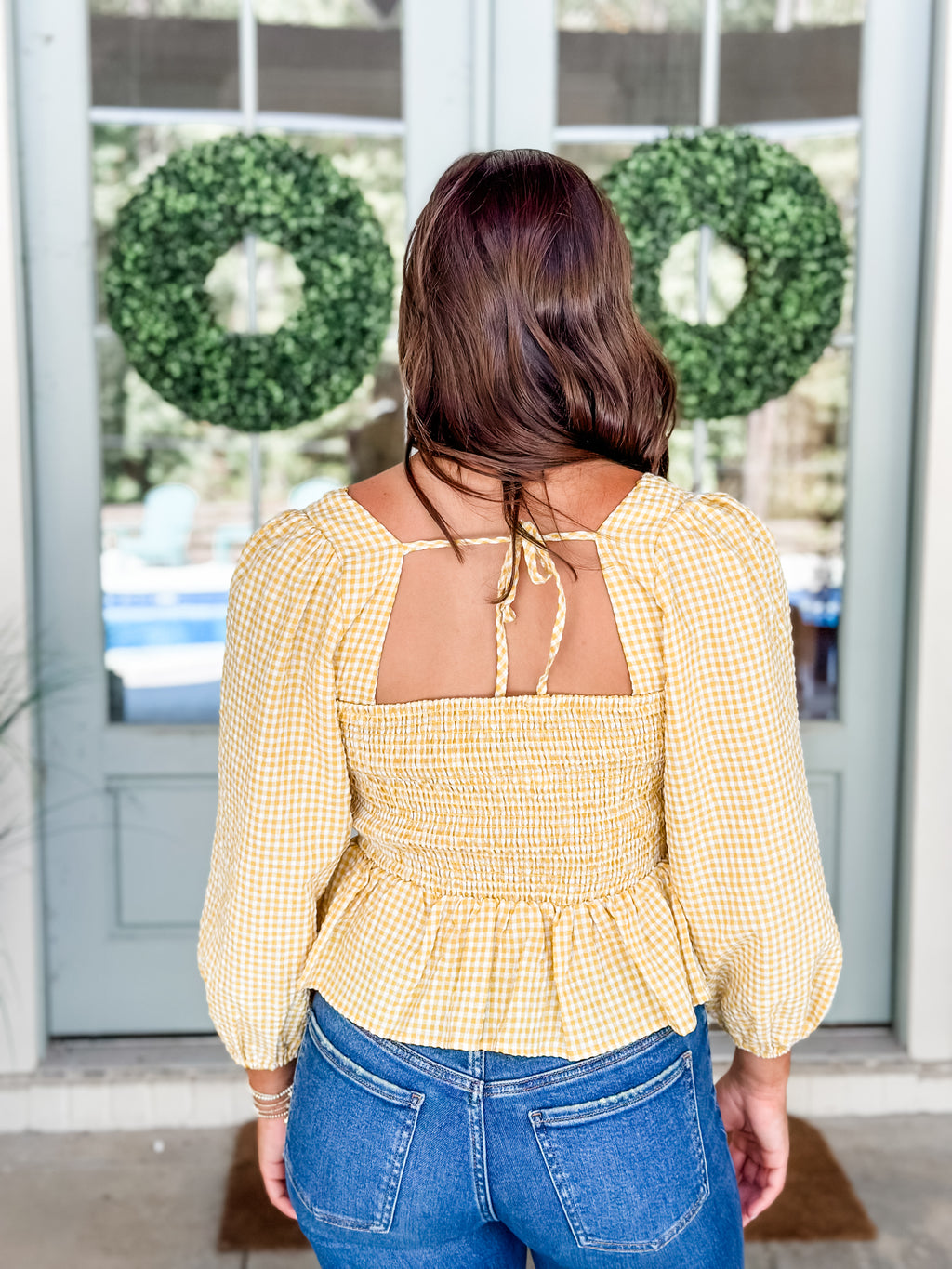 Butter Gingham