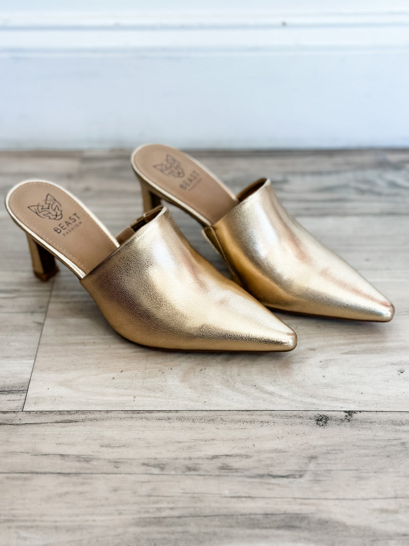 Gold Slip On