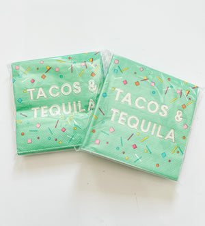 Tacos & Tequila Napkins