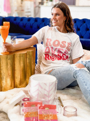Rosé Over Roses Tee